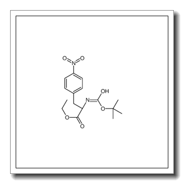 Ethyl N-{[(2-methyl-2-propanyl)oxy]carbonyl}-4-nitro-L-phenylalan inate CAS 67630-00-6
