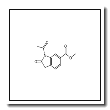 1-乙酰基-2,3-二氢-2-氧代-1H-吲哚-6-羧酸甲酯