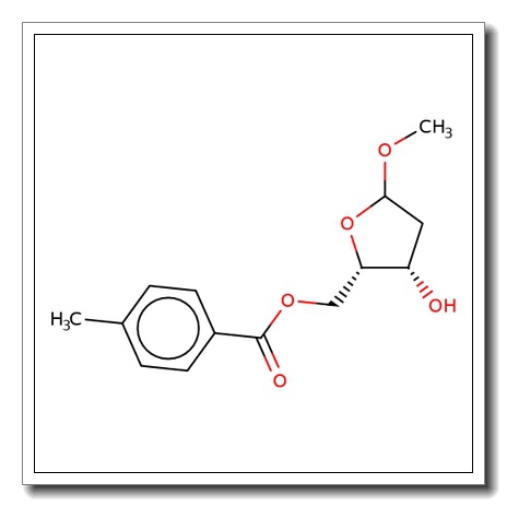 Methyl 2-deoxy-5-O-toluoyl-L-ribofuranoside
