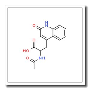 2-乙酰氨基-3-(2-氧代-1,2-二氢喹啉-4-基)丙酸