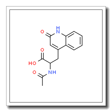 2-乙酰氨基-3-(2-氧代-1,2-二氢喹啉-4-基)丙酸