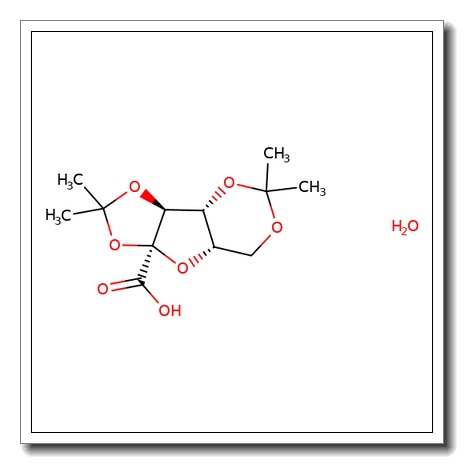 2,3:4,6-Di-O-isopropylidene-2-keto-L-gulonic acid monohydrate