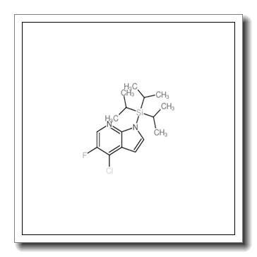 (4-chloro-5-fluoropyrrolo[2,3-b]pyridin-1-yl)-tri(propan-2-yl)silane CAS 685513-94-4