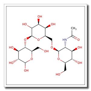 4-O-(6-O-[2-Acetamido-2-deoxy-b-D-glucopyranosyl]-b-D-galactopyranosyl)-D-glucopyranose