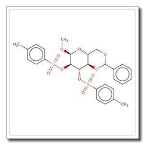 Methyl 4,6-O-benzylidene-2,3-di-O-(p-toluenesulfonyl)-α-D-glucopyranoside