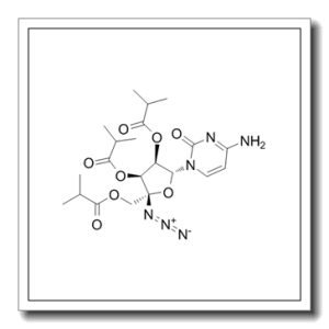 4′-C-迭氮基胞嘧啶核苷 2′,3′,5′-三异丁酸酯