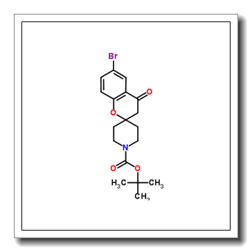 tert-Butyl 6-bromo-4-oxospiro[chroman-2,4'-piperidine]-1'-carboxylate CAS 690632-38-3