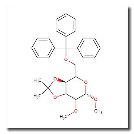 3,4-O-Isopropylidene-1,2-di-O-methyl-6-O-trityl-a-D-galactopyranoside CAS 69182-49-6