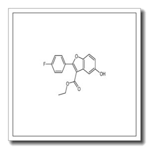 2-(4-氟苯基)-5-羟基-3-苯并呋喃羧酸乙酯