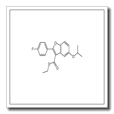 ethyl 2-(4-fluorophenyl)-5-propan-2-yloxy-1-benzofuran-3-carboxylate