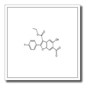 ethyl 2-(4-fluorophenyl)-5-hydroxy-6-nitro-1-benzofuran-3-carboxylate