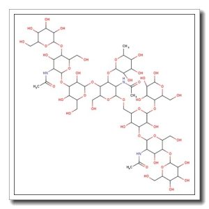 Monofucosyl (1-3)-iso-lacto-N-octaose