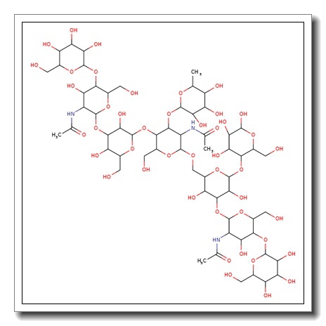 Monofucosyl (1-3)-iso-lacto-N-octaose