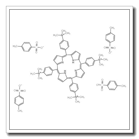 4-methylbenzenesulfonate,trimethyl-[4-[10,15,20-tris[4-(trimethylazaniumyl)phenyl]-21,22-dihydroporphyrin-5-yl]phenyl]azanium CAS 69458-20-4 
