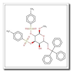 Methyl 2,3-di-O-p-toluenesulfonyl-6-O-trityl-a-D-glucopyranoside