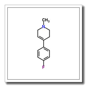 4-(4-fluorophenyl)-1-methyl-3,6-dihydro-2H-pyridine