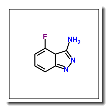 4-fluoro-3aH-indazol-3-amine CAS 697230-91-4