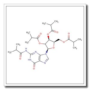 2-Isobutyramido guanosine 2′,3′,5′-tris(isobutanoate)
