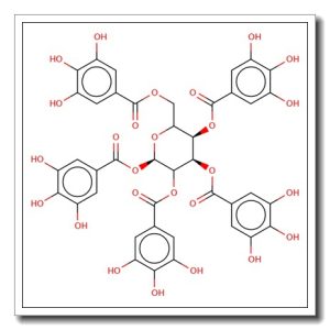 1,2,3,4,6-Penta-O-galloyl-a-D-glucopyranose