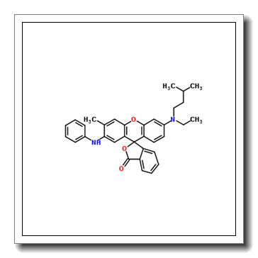 2'-anilino-6'-[ethyl(3-methylbutyl)amino]-3'-methylspiro[isobenzofuran-1(3H),9'-[9H]xanthene]-3-one CAS 70516-41-5