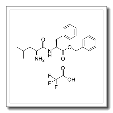 Benzyl L-leucyl-L-phenylalaninate trifluoroacetate (1:1)