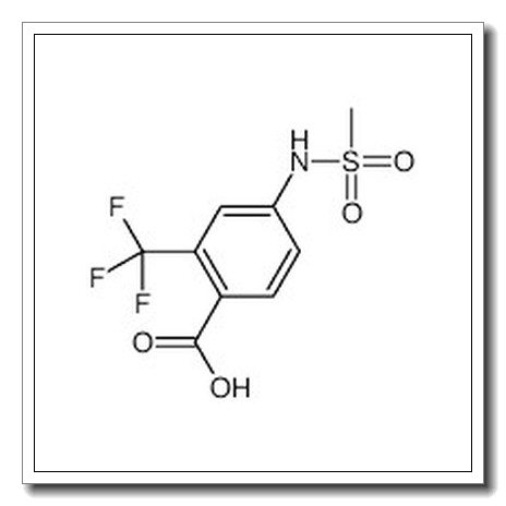 4-(methanesulfonamido)-2-(trifluoromethyl)benzoic acid CAS 712305-93-6 