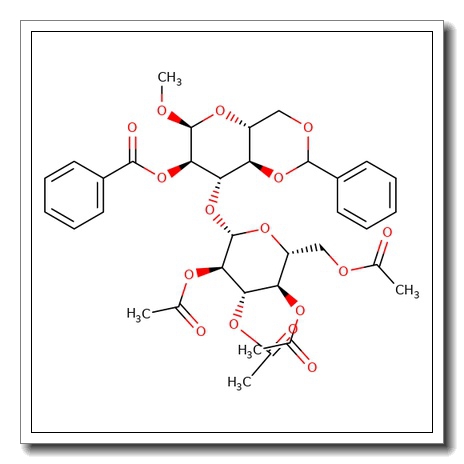 Methyl 3-O-(2,3,4,6-tetra-O-acetyl-b-D-glucopyranosyl)-4,6-O-benzylidene-2-O-benzoyl-a-D-glucopyranoside CAS 71238-93-2