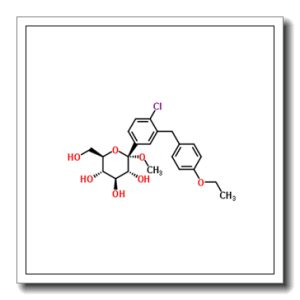 2-氯-5-(1-甲氧基-D-吡喃葡萄糖-I-基)-4`-乙氧基二苯甲烷
