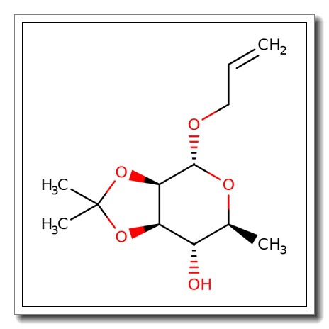 Allyl 2,3-O-isopropylidene-a-L-rhamnopyranoside CAS 71695-57-3