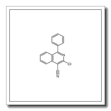 3-chloro-1-phenyl-isoquinoline-4-carbonitrile