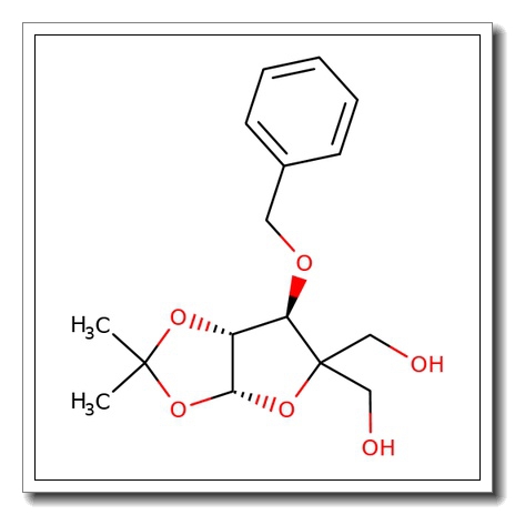 4-(Hydroxymethyl)-1,2-O-isopropylidene-3-O-benzyl-beta-L-threo-pentofuranose CAS 72261-44-0