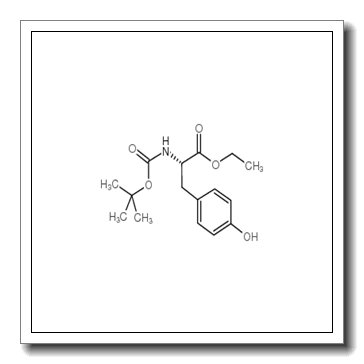 ethyl (2S)-3-(4-hydroxyphenyl)-2-[(2-methylpropan-2-yl)oxycarbonylamino]propanoate CAS 72594-77-5