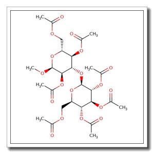 Methyl a-D-laminarabioside heptaacetate