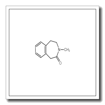 3-methyl-2,5-dihydro-1H-3-benzazepin-4-one CAS 73644-95-8