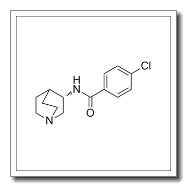 PNU-282987 S enantiomer free base CAS 737727-12-7