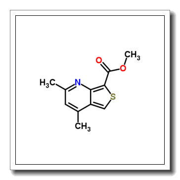 methyl 2,4-dimethylthieno[3,4-b]pyridine-7-carboxylate CAS 74695-25-3