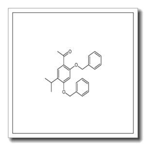 1-(2,4-双(苄氧基)-5-异丙基苯基)乙酮