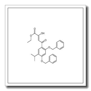 4-(2,4-双(苄氧基)-5-异丙基苯基)-2-羟基-4-氧代-2-丁酸乙酯