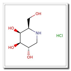 1-Deoxygalactonojirimycin hydrochloride salt