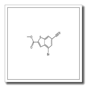 Methyl 4-bromo-6-cyano-1-benzothiophene-2-carboxylate