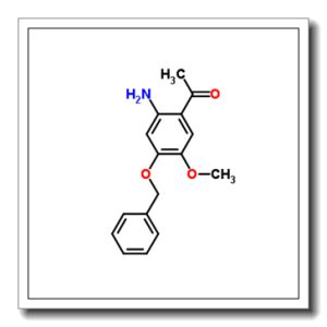 1-(2-氨基-4-苄氧基-5-甲氧基苯基)乙酮