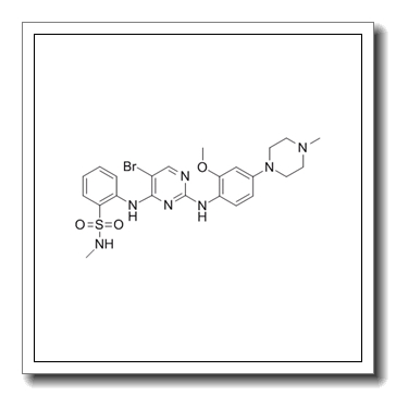 2-[[5-bromo-2-[2-methoxy-4-(4-methylpiperazin-1-yl)anilino]pyrimidin-4-yl]amino]-N-methylbenzenesulfonamide CAS 761436-81-1