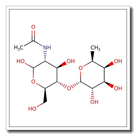 2-Acetamido-2-deoxy-4-O-(a-L-fucopyranosyl)-D-glucopyranose CAS 76211-71-7