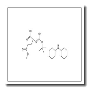 N-[叔丁氧羰基]-D-谷氨酸 5-甲酯(二环己基胺)盐