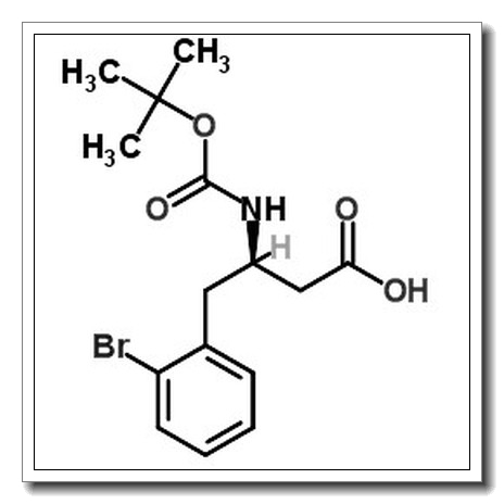BOC-(R)-3-氨基-4-(2-溴苯基)-丁酸