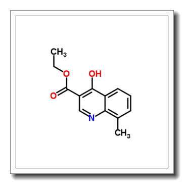 Ethyl 4-hydroxy-8-methylquinoline-3-carboxylate CAS 77156-75-3