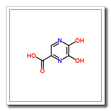 5,6-Dihydroxypyrazine-2-carboxylic acid CAS 77168-80-0