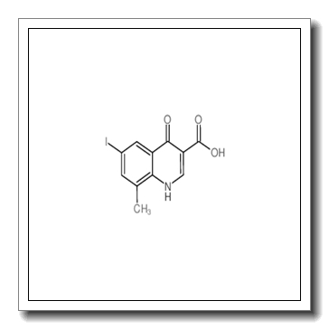 6-iodo-8-methyl-4-oxo-1H-quinoline-3-carboxylic acid CAS 773865-48-8