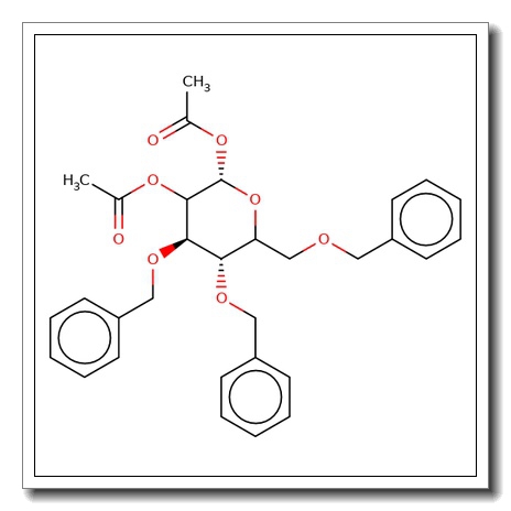 1,2-Di-O-acetyl-3,4,6-tri-O-benzyl-b-D-galactopyranoside CAS 77790-46-6