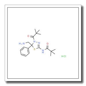 N-(5-(氨基甲基)-5-苯基-4-新戊酰-4,5-二氢-1,3,4-噻二唑-2-基)新戊酰胺盐酸